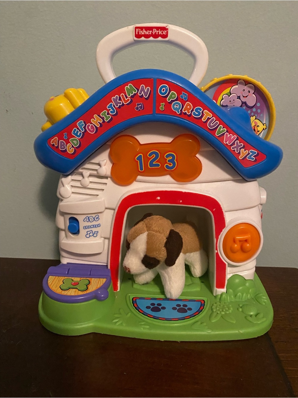 🌟 2/$15 Fisher-Price Spanish English- Puppy Learning House